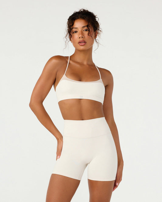 CSB Form Gia Crop | Vanilla Two Tone