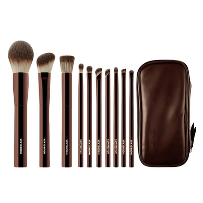 Hourglass Vegan Travel Ambient Brush Set – 10 Parça Vegan Seyahat Fırça Seti
