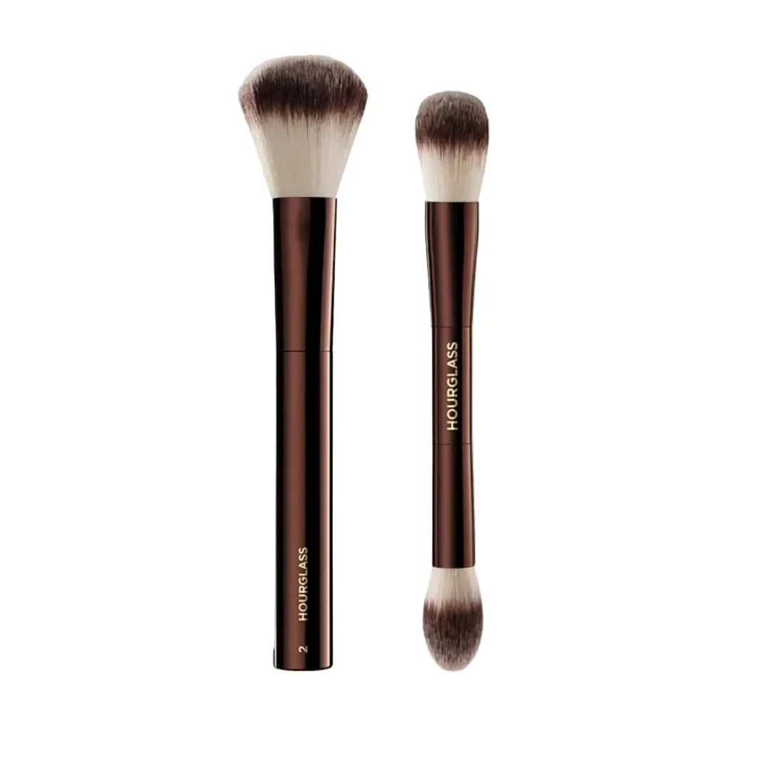 Hourglass Contour Brush Set -  Profesyonel Şekillendirme ve Aydınlatma Fırça Koleksiyonu