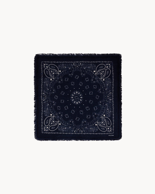 Petit Bandana Hachi bleu marine foncé