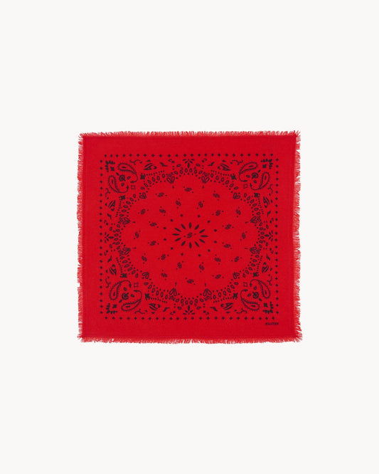 Petit Bandana Hachi rouge corail