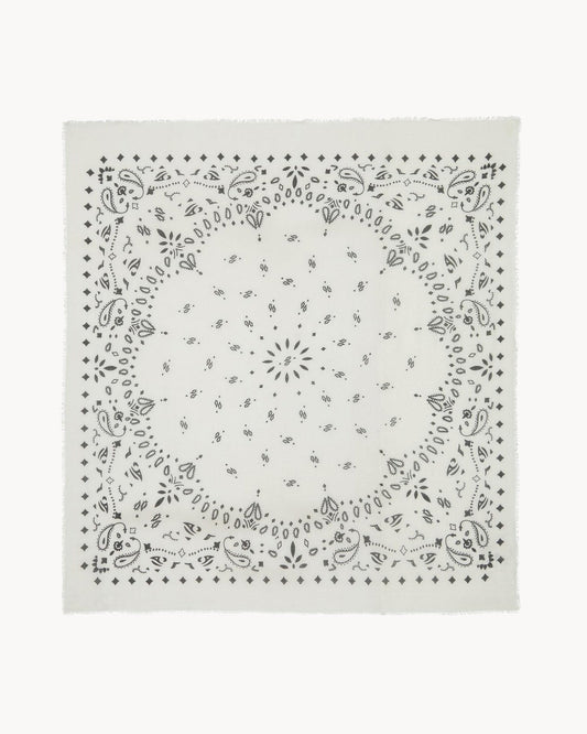 Très Grand Bandana Effy blanc