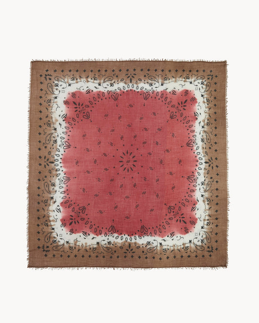 Très Grand Bandana Effy Square Dye sierra