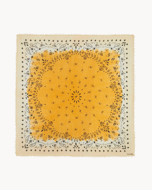 Très Grand Bandana Effy Square Dye golden