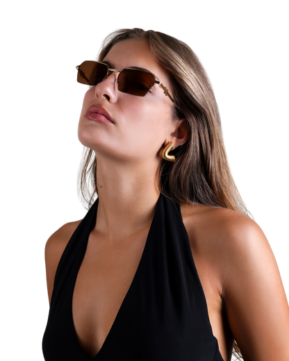 Alex - Brown Sunglasses