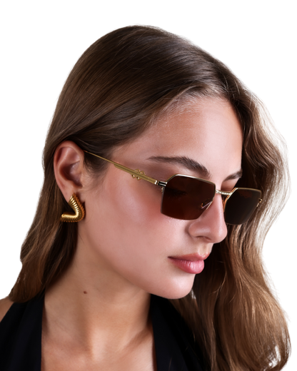 Alex - Brown Sunglasses