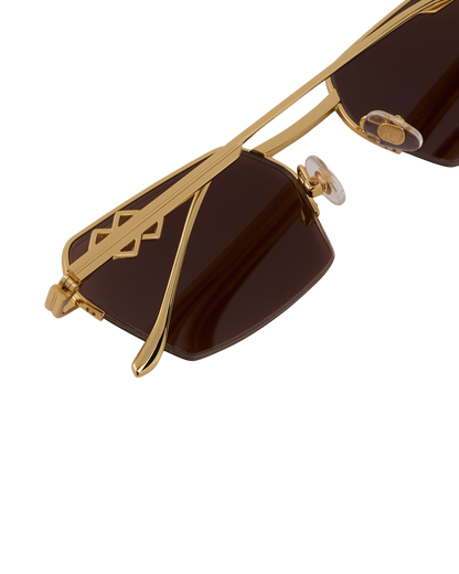 Alex - Brown Sunglasses