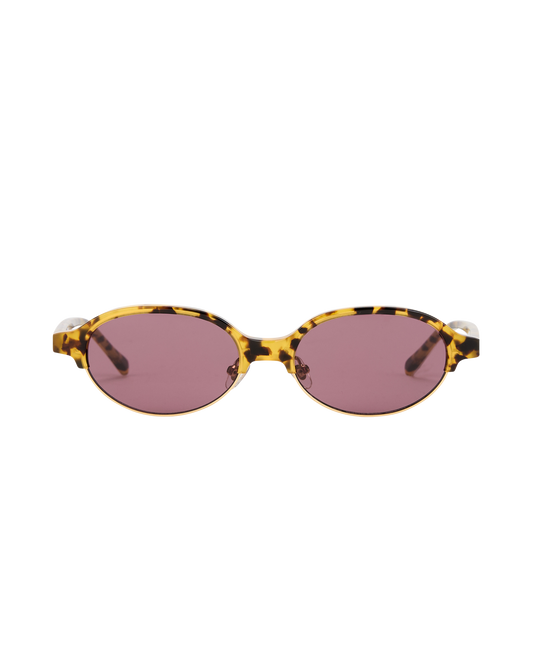 Aria - Yellow Tortoise Sunglasses