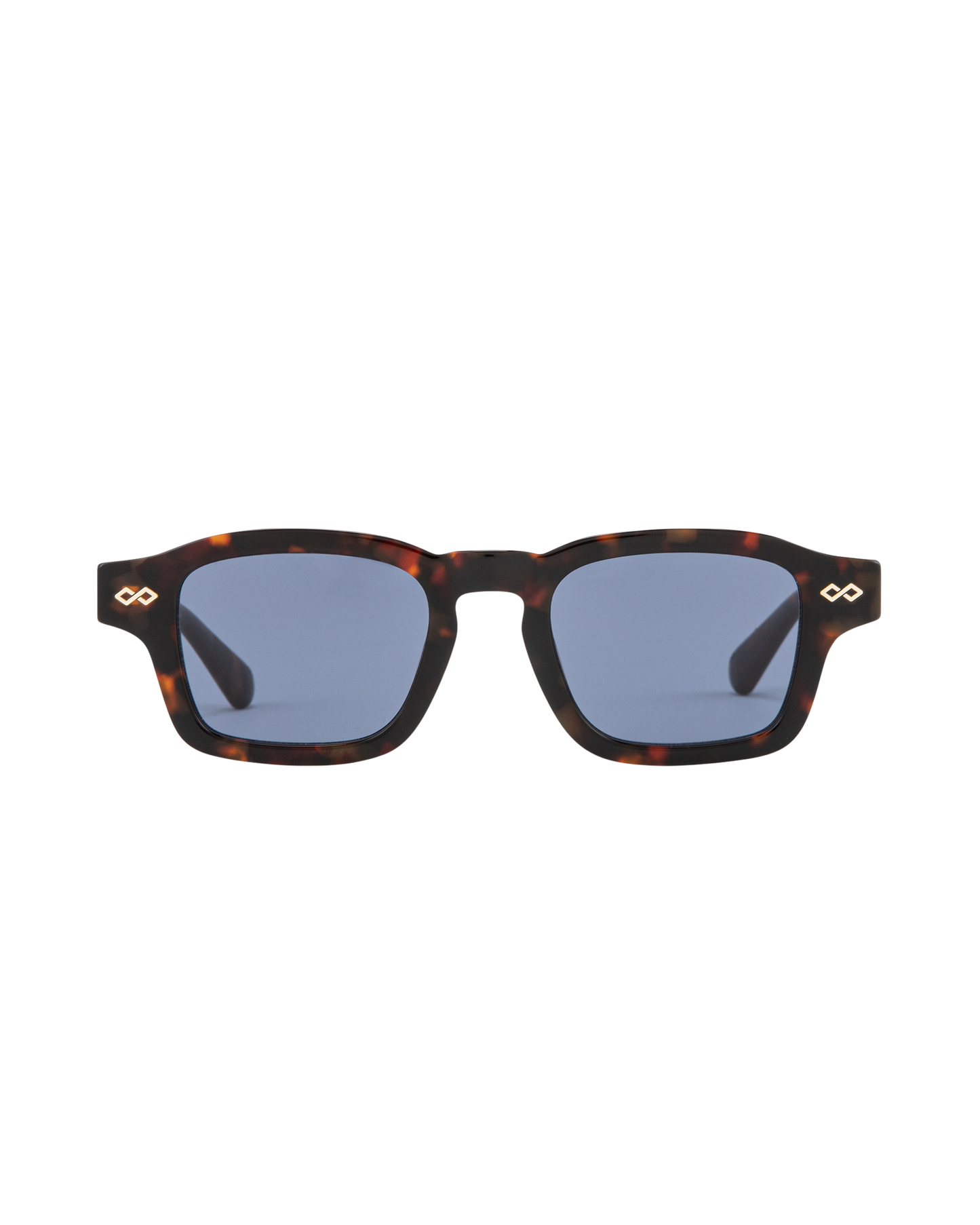 Aron - Blue on Tortoise Sunglasses