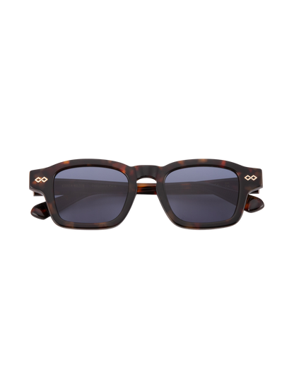 Aron - Blue on Tortoise Sunglasses