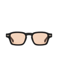 Aron - Orange on Black Sunglasses