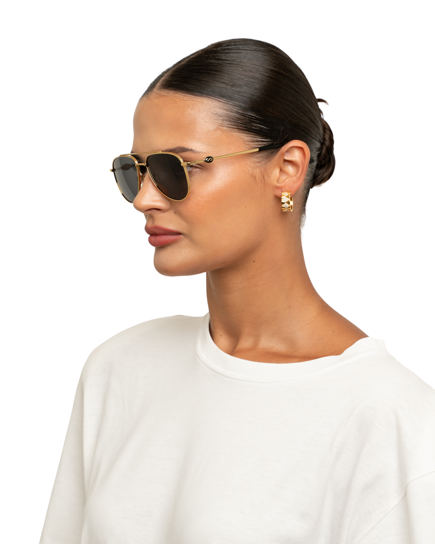Aya - Black Sunglasses