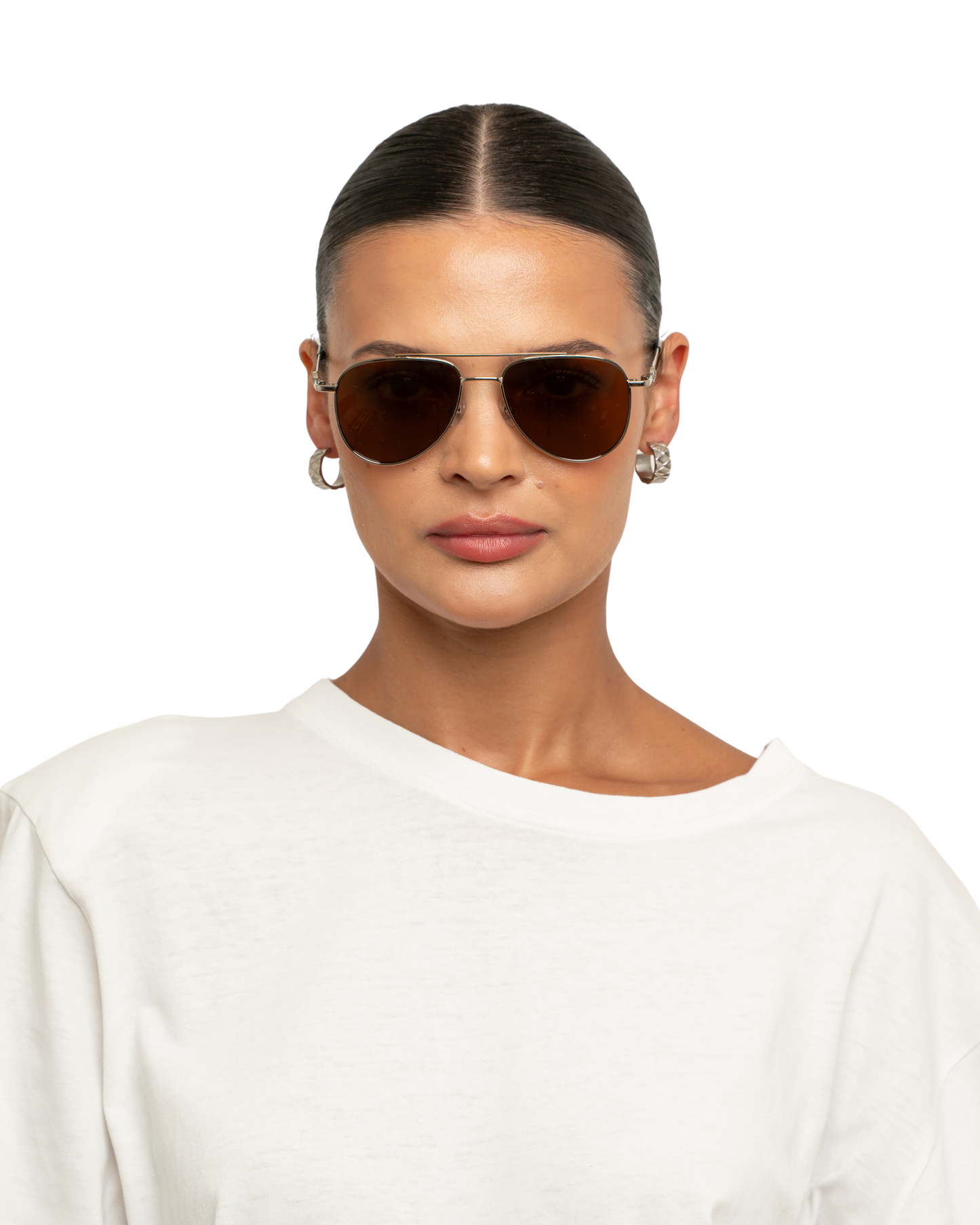 Aya - Brown Sunglasses