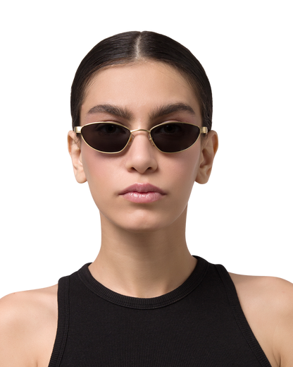Bella - Gold Sunglasses