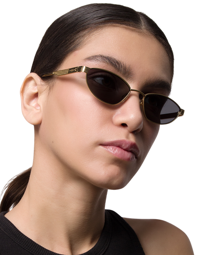 Bella - Gold Sunglasses