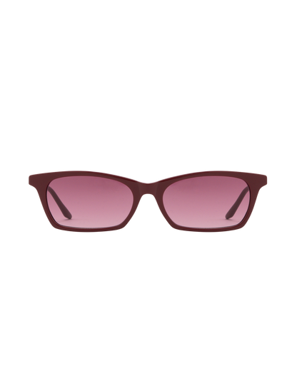 Billie - Burgundy Sunglasses