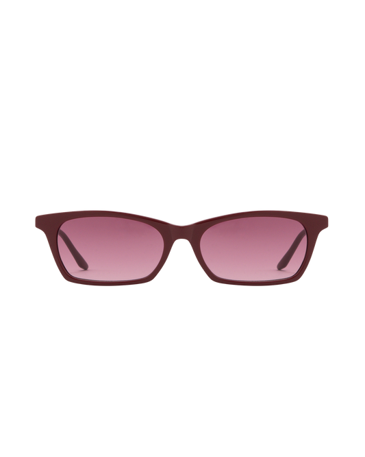Billie - Burgundy Sunglasses
