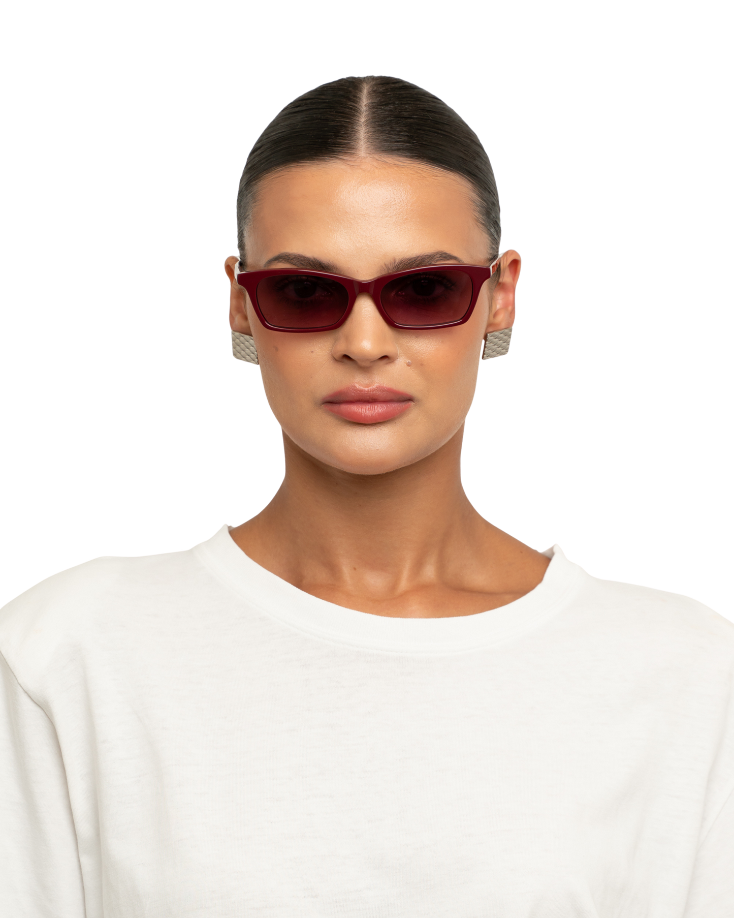Billie - Burgundy Sunglasses