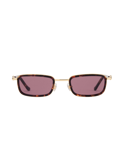 Blake - Purple on Tortoise Sunglasses