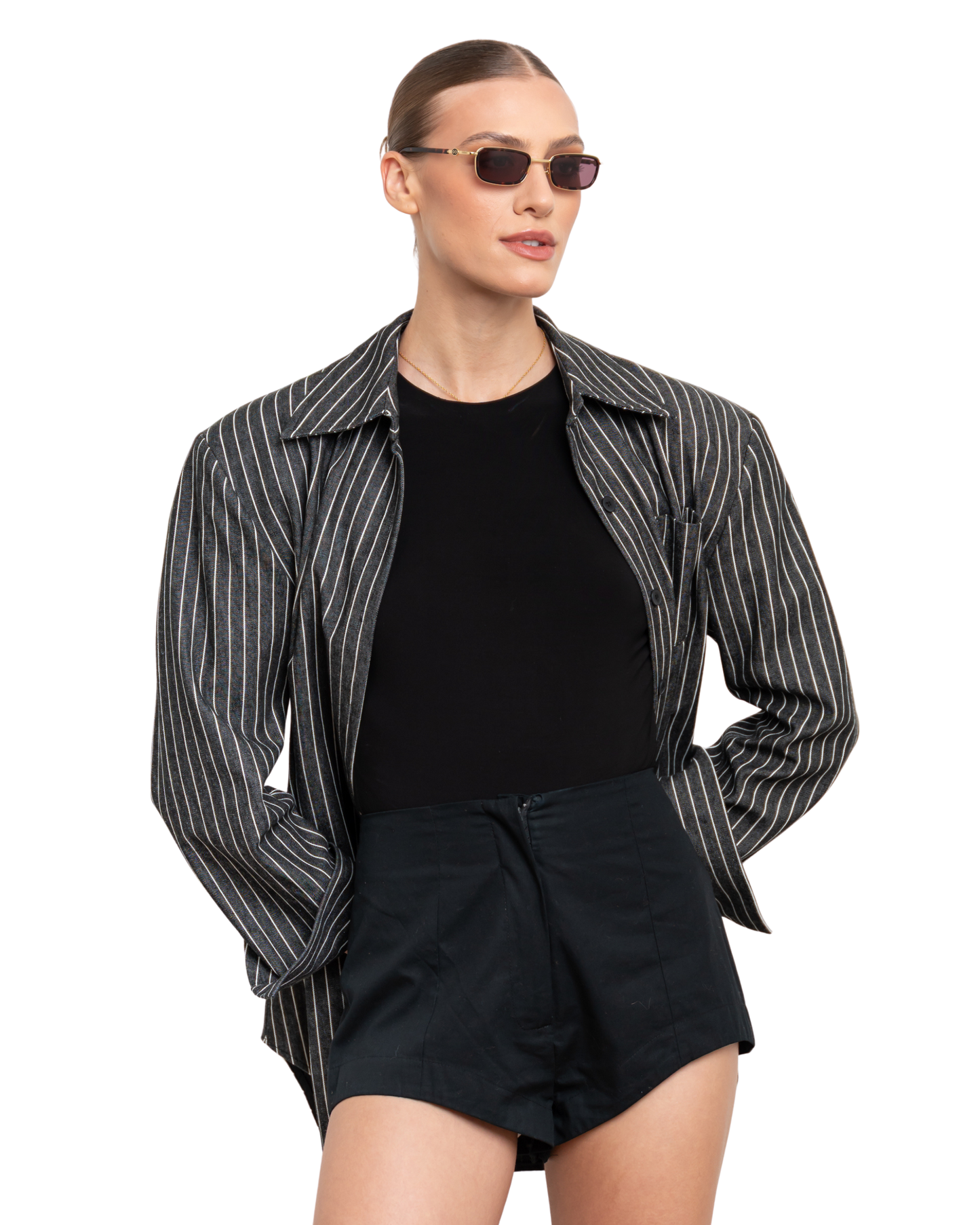 Blake - Purple on Tortoise Sunglasses