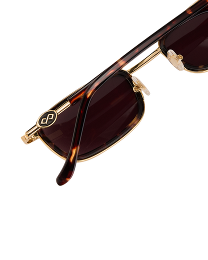Blake - Purple on Tortoise Sunglasses