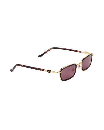 Blake - Purple on Tortoise Sunglasses