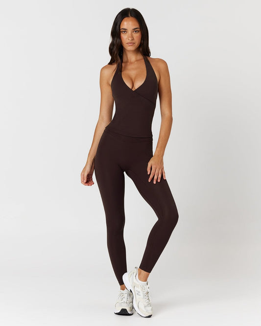 CSB Form Invisible Scrunch Leggings | Espresso