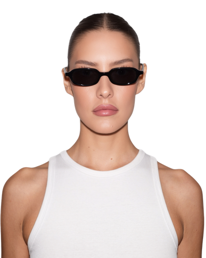Carolyn - Black Sunglasses