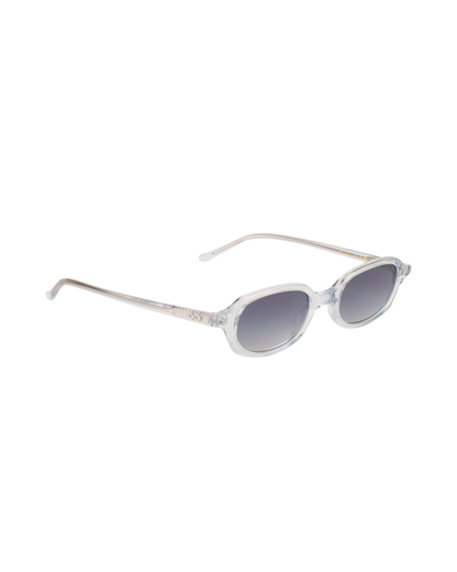 Carolyn - Clear Blue Sunglasses