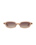 Carolyn - Clear Brown Sunglasses