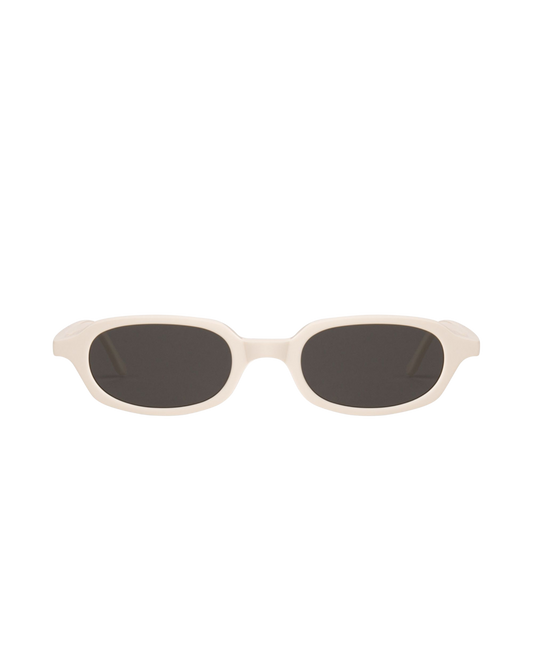 Carolyn - White Sunglasses