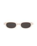 Carolyn - White Sunglasses