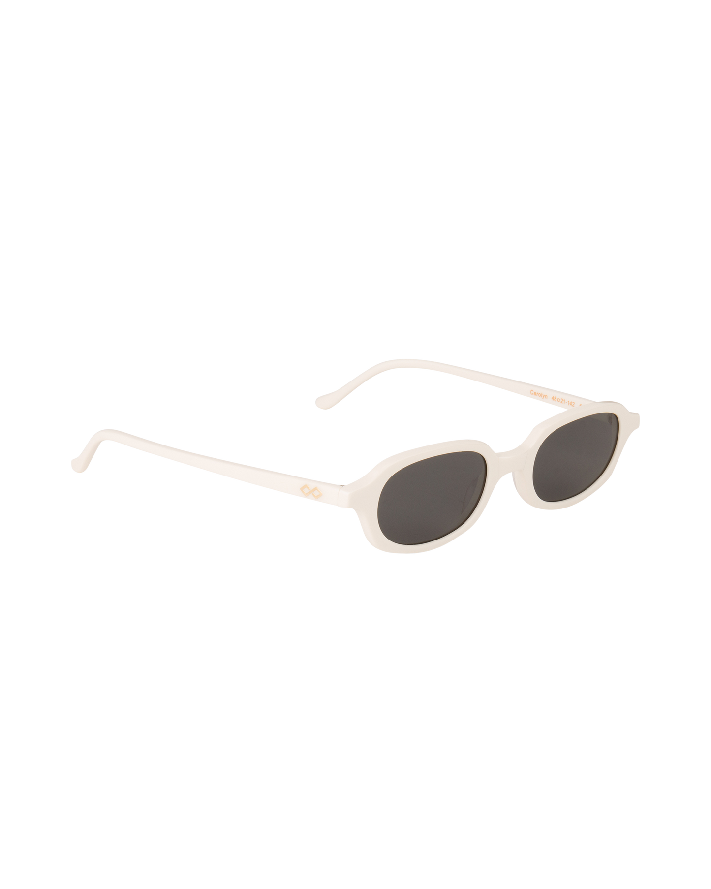 Carolyn - White Sunglasses