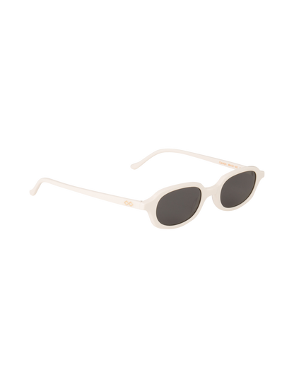 Carolyn - White Sunglasses