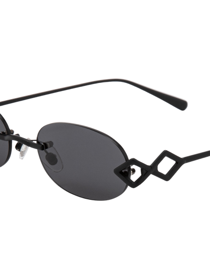 Cleo - Black Sunglasses