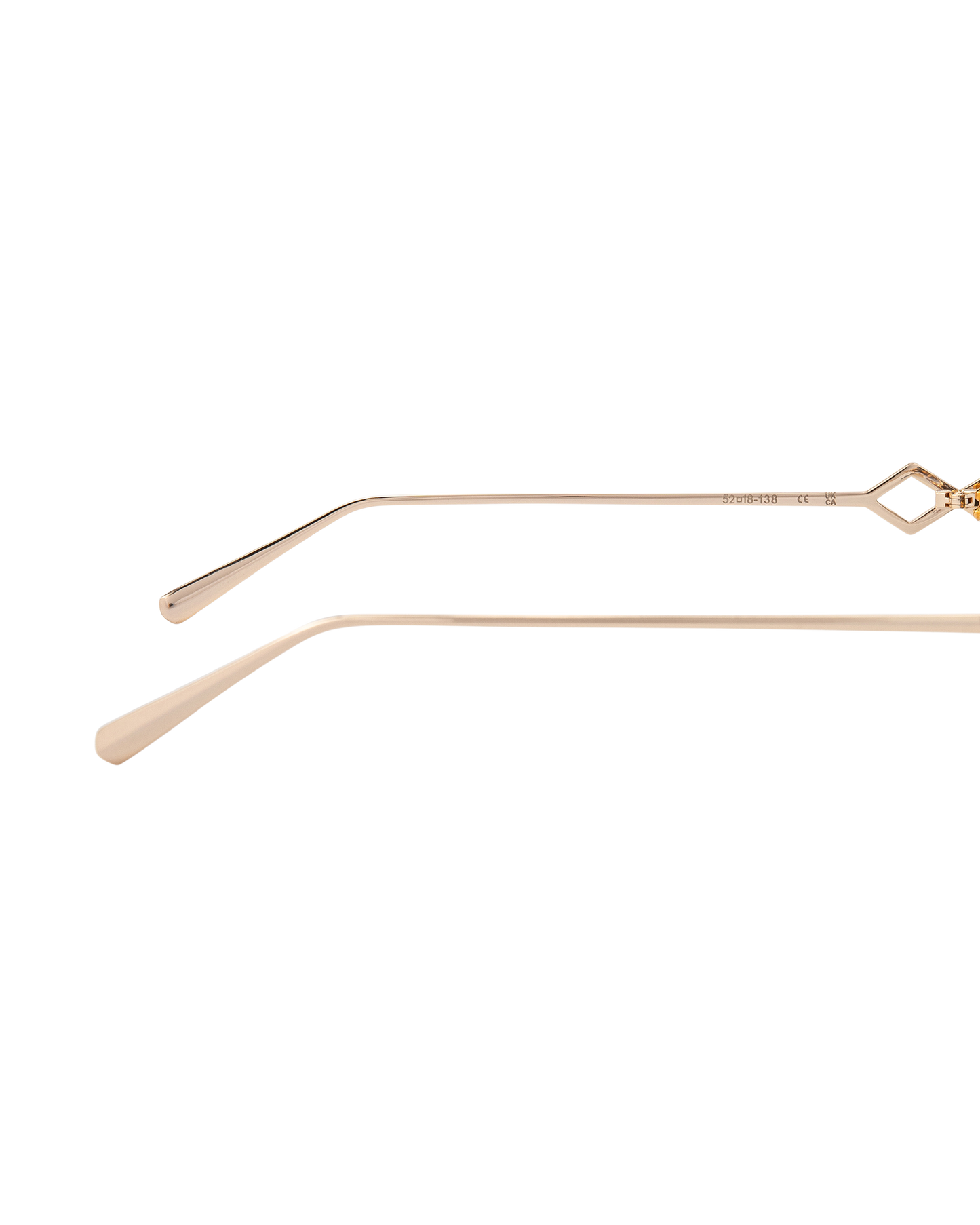 Cleo - Black on Gold Sunglasses