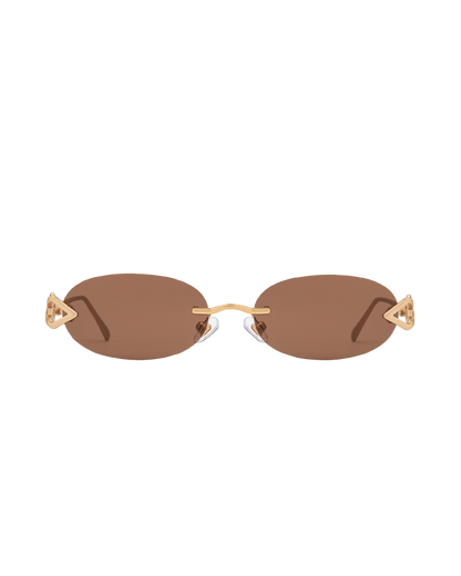 Cleo - Brown Sunglasses