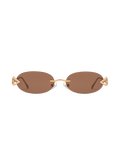 Cleo - Brown Sunglasses
