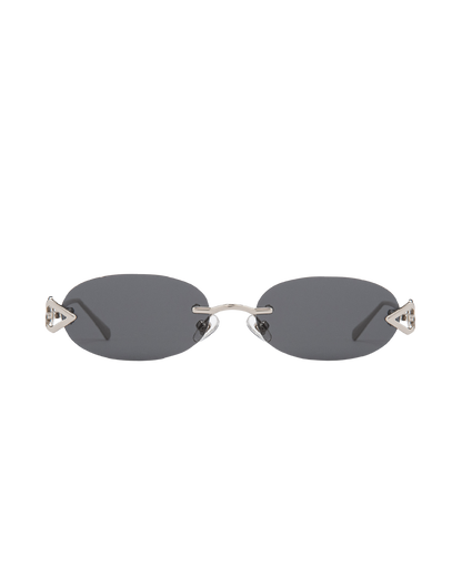 Cleo - Silver Sunglasses