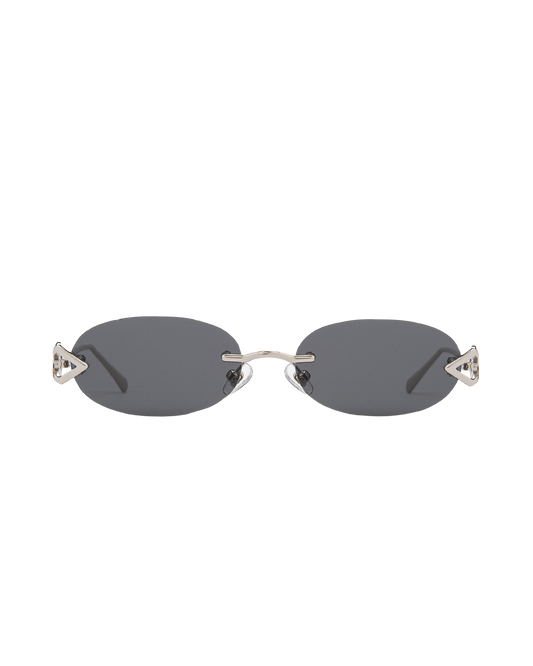 Cleo - Silver Sunglasses