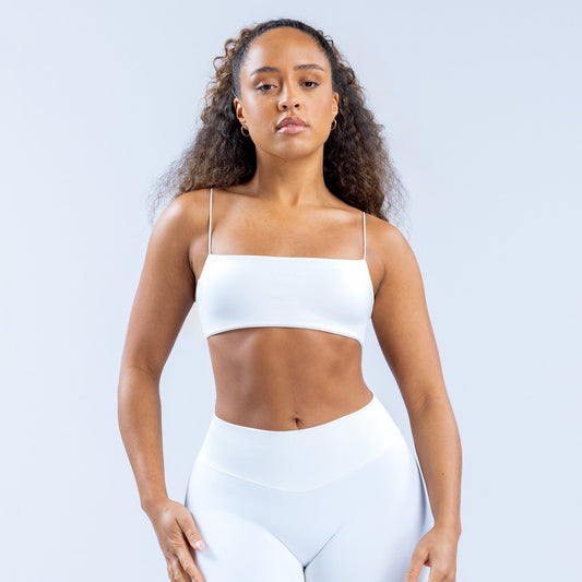 DFYNE Defy Strappy Bra Optic White