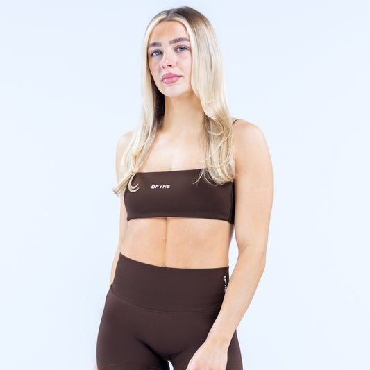 DFYNE Defy Strappy Bra Umber