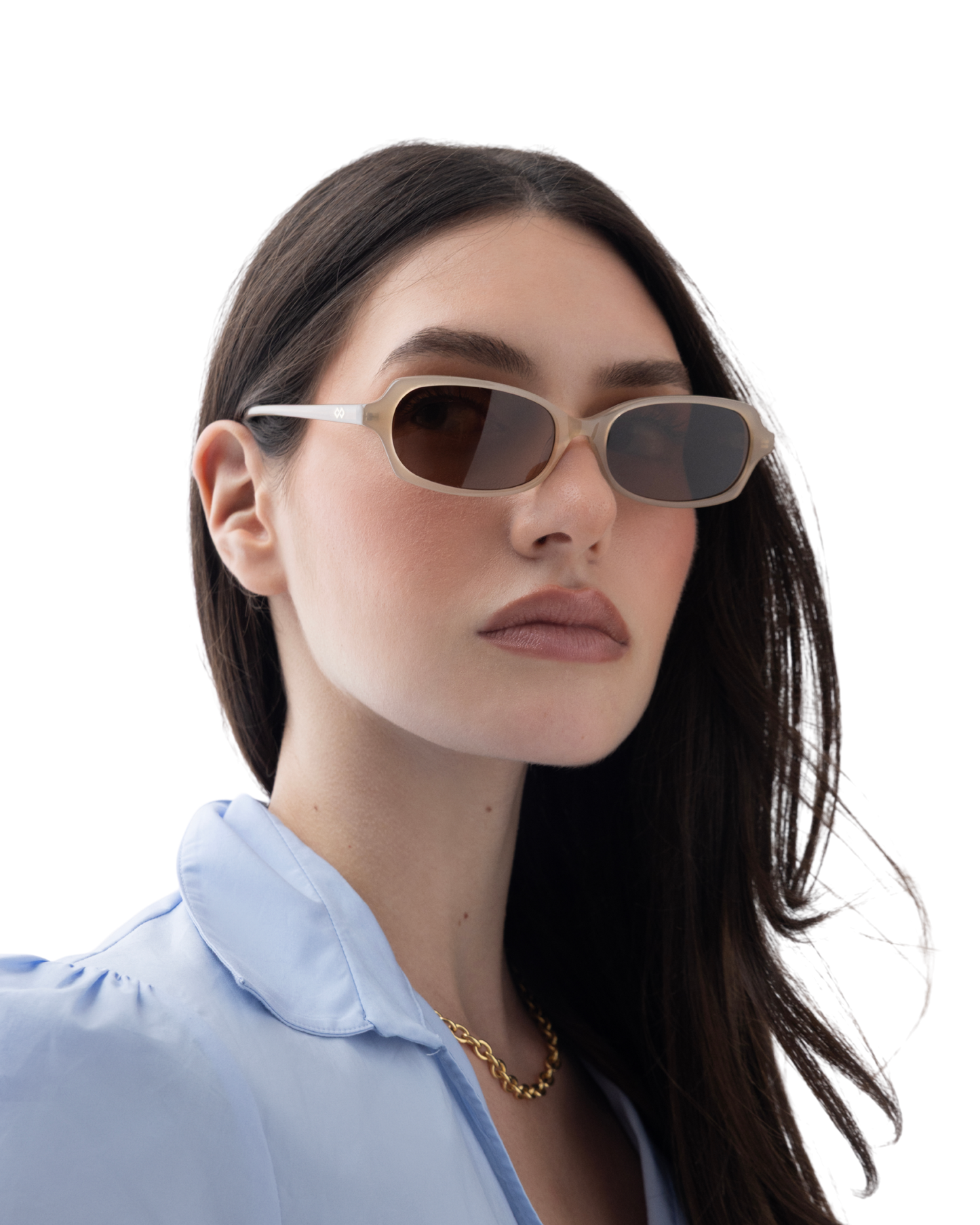 Deema - Cream Sunglasses