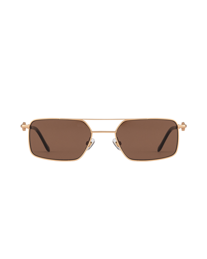 Devon - Brown Sunglasses