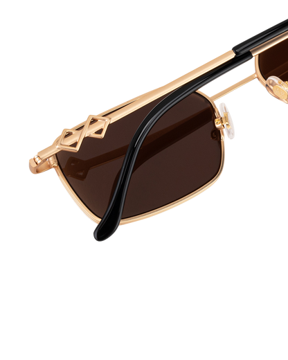 Devon - Brown Sunglasses