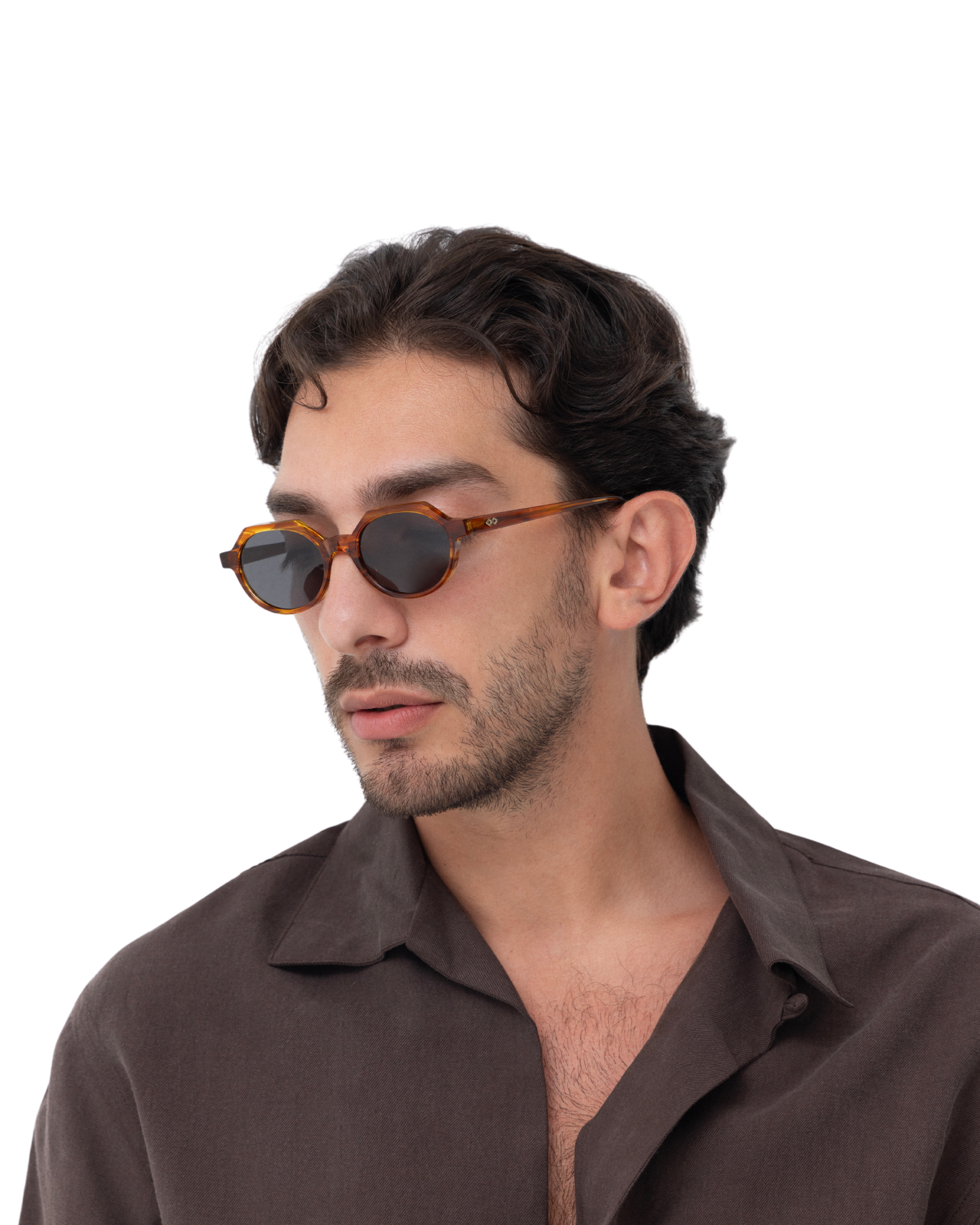 Drew - Amber Tortoise Sunglasses