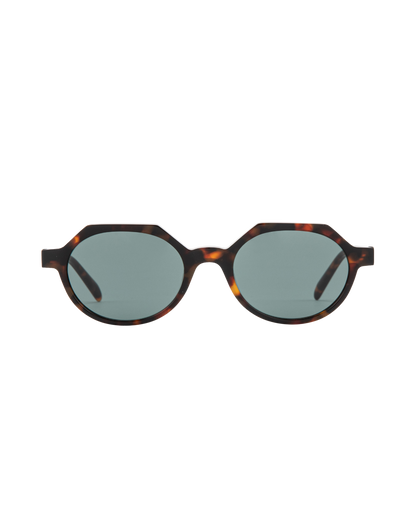 Drew - Green on Tortoise Sunglasses