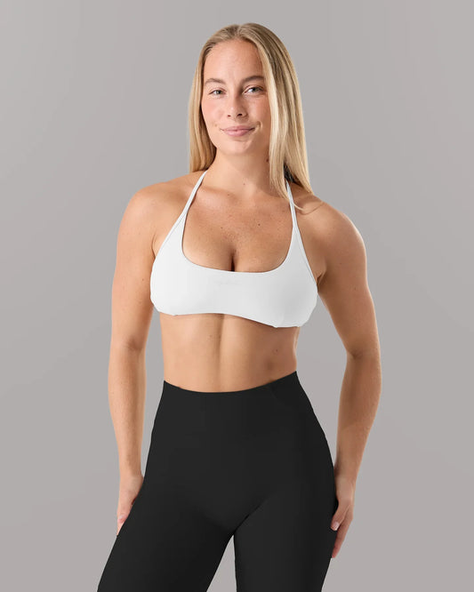 Alphalete Axis Bra - White