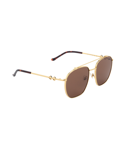Ella - Brown Sunglasses