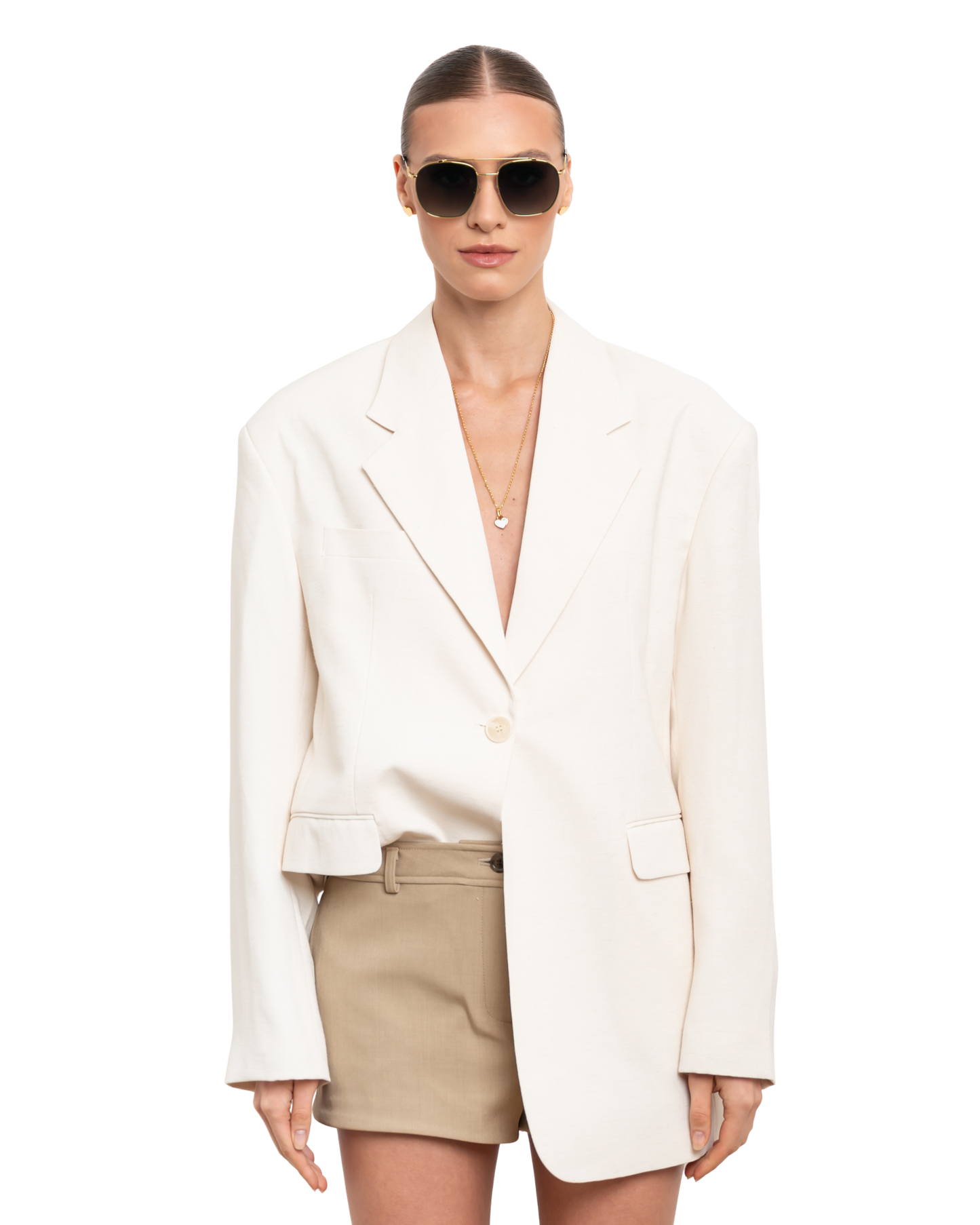 Ella - Light Green Sunglasses